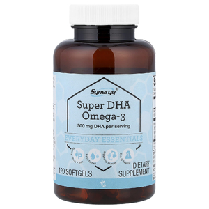 Vitacost, Synergy®, Super DHA Omega-3, 120 капсул