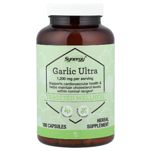 Vitacost, Synergy®, Garlic Ultra, 180 капсул (600 мг в 1 капсуле)