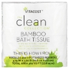 Vitacost, The Clean Collection™, Bamboo Bath Tissue, 8 Rolls