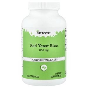 Vitacost, Red Yeast Rice, 600 mg, 240 Capsules