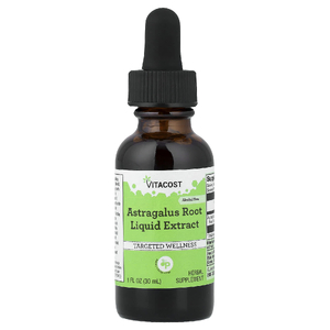 Vitacost, жидкий экстракт корня астрагала, без спирта, 30 мл (1 жидк. унция)