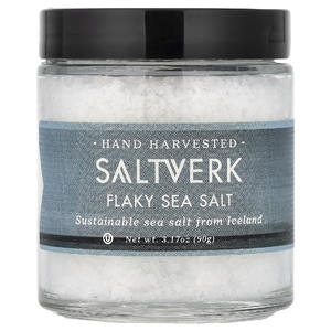 Saltverk, морская соль в хлопьях, 90 г (3,17 унции)