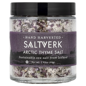 Saltverk, арктическая соль с чабрецом, 80 г (2,82 унции)