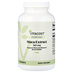 Vitacost, экстракт маки, 525 мг, 200 капсул