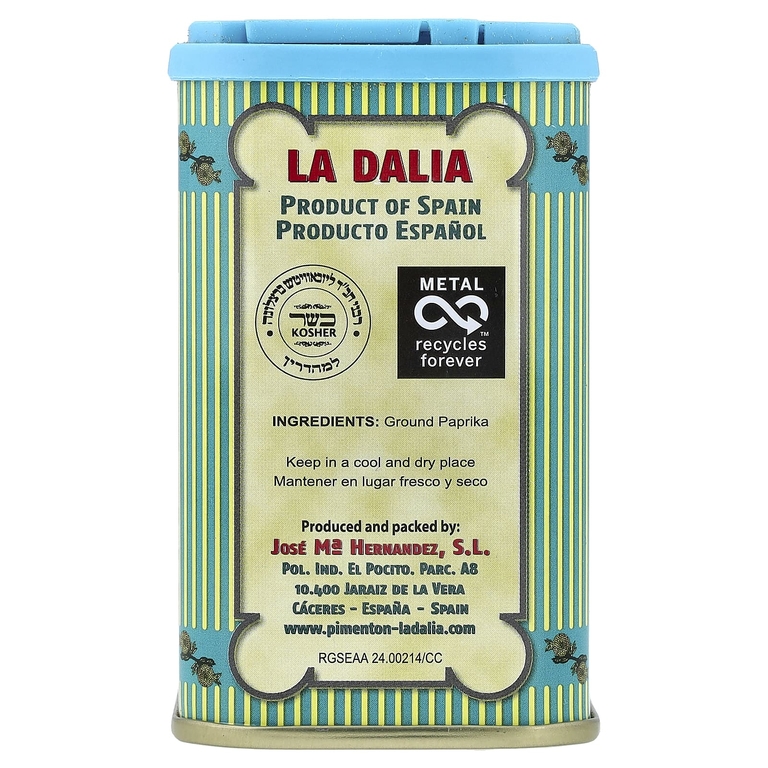 La Dalia, копченая паприка, сладкая, 70 г (2,4 унции)