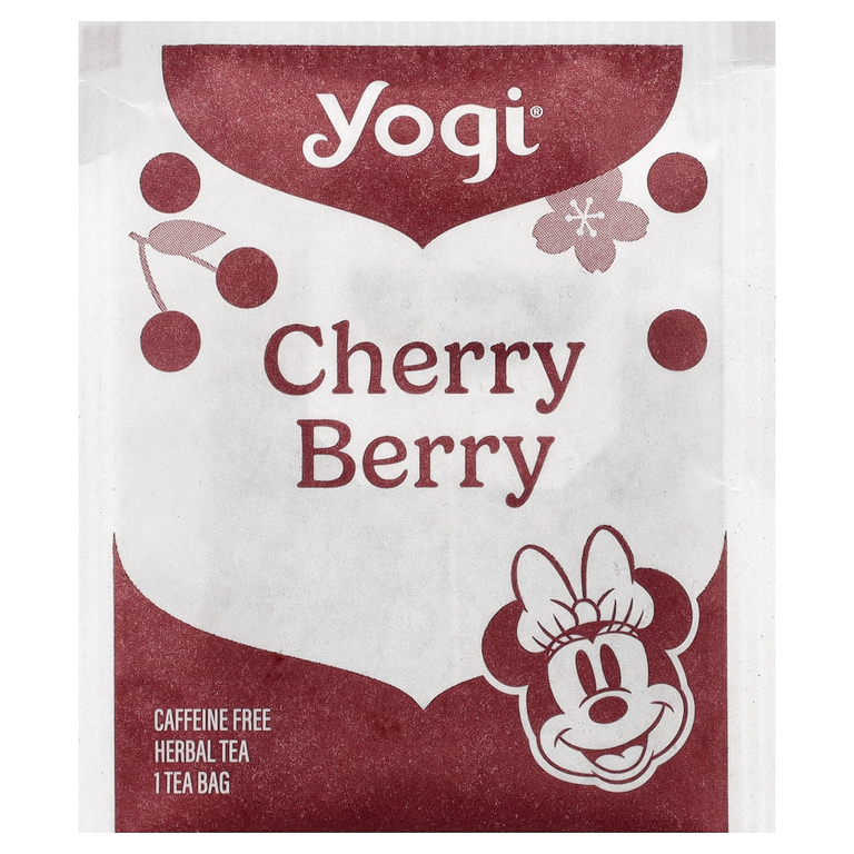 Yogi Tea, травяной чай, вишня, без кофеина, 16 чайных пакетиков, 32 г (1,12 унции)