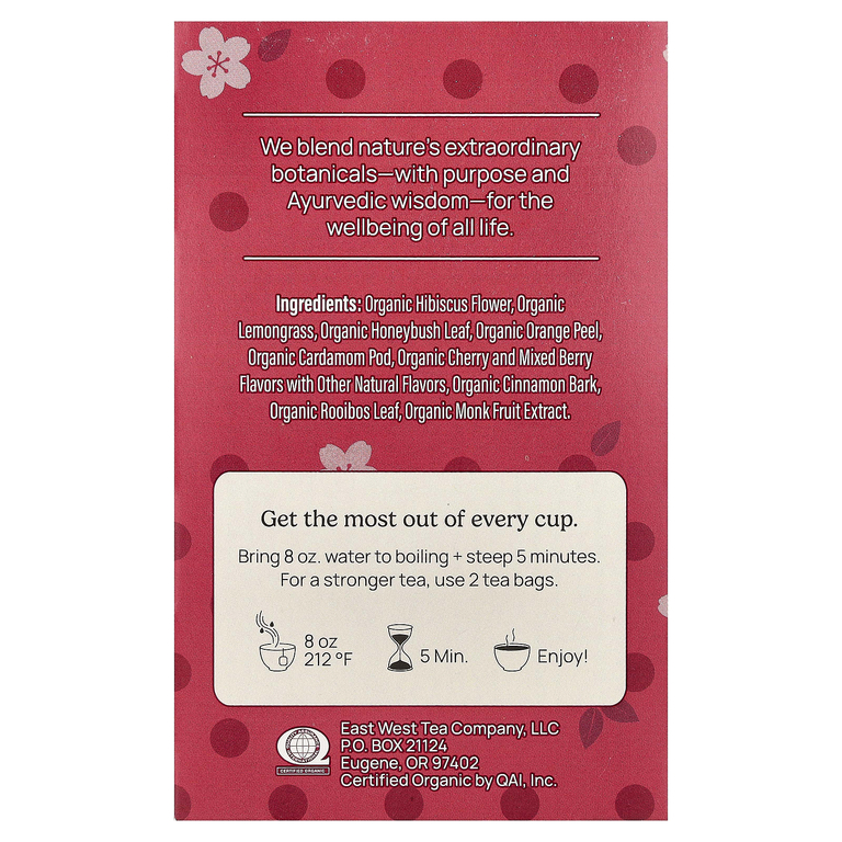 Yogi Tea, травяной чай, вишня, без кофеина, 16 чайных пакетиков, 32 г (1,12 унции)
