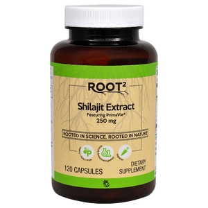 Vitacost, Root2, экстракт мумиё с PrimaVie®, 250 мг, 120 капсул