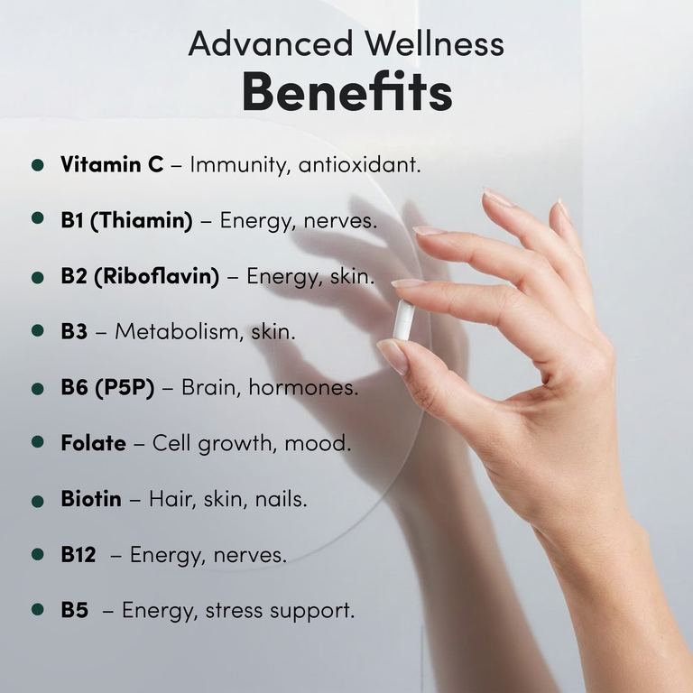 Aurora Nutrascience, комплекс витаминов группы B, 60 капсул