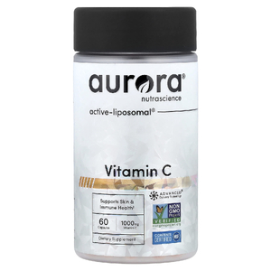 Aurora Nutrascience, витамин C, 60 капсул