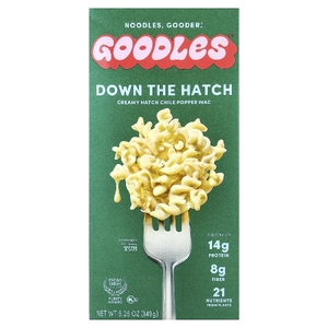 Goodles, Down the Hatch, кремовые макароны с чили, 149 г (5,25 унции)