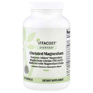 Vitacost, Everyday, хелатный магний, 180 капсул