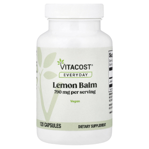 Vitacost, Everyday, мелисса лекарственная, 120 капсул (395 мг в капсуле)