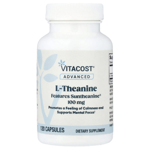 Vitacost, Advanced, L-теанин с Suntheanine®, 100 мг, 120 капсул