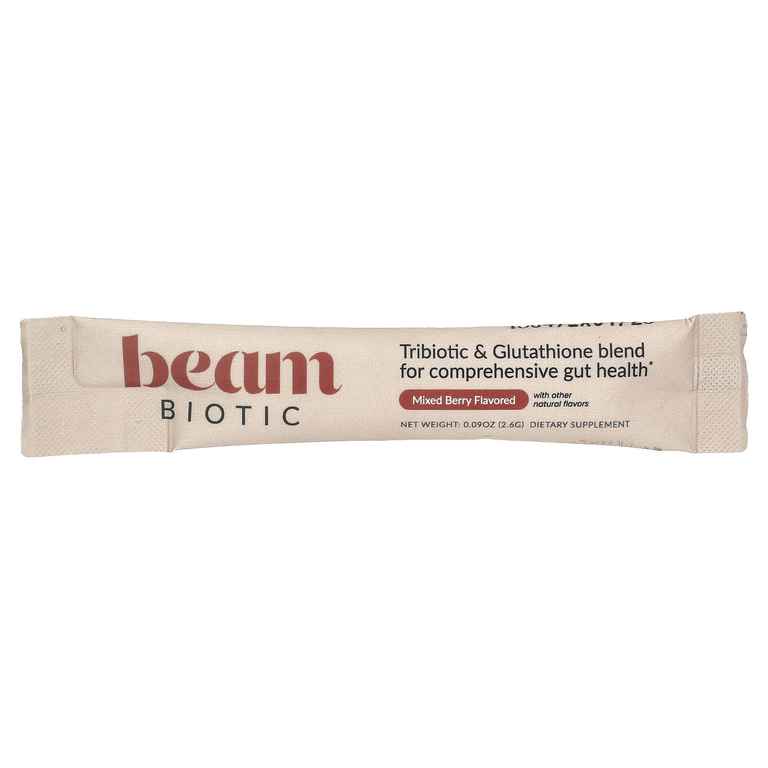 Beam, Biotic, ягодное ассорти, 15 стик-пакетов по 2,6 г (0,09 унции)