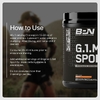 BPN, G.1.M Sport+, с апельсиновым вкусом, 665 г (1 фунт 7,4 унции)