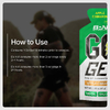 BPN, Go Gel, яблоко и корица, 10 пакетиков по 41 г (1,45 унции)
