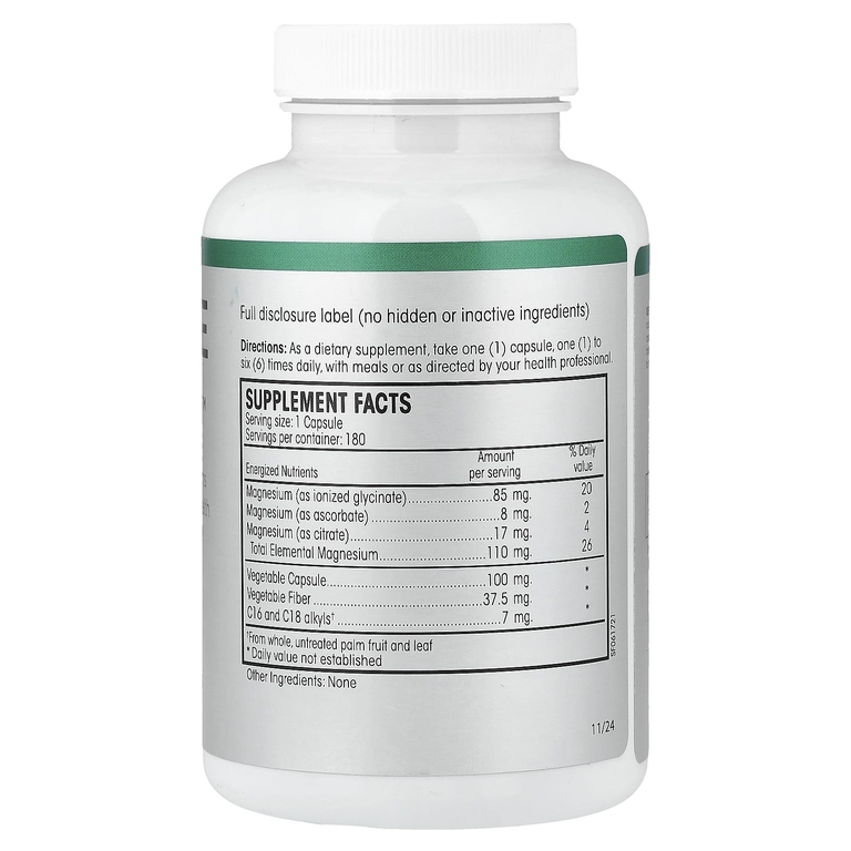 PERQUE, Mg Plus Guard™, 180 растительных капсул
