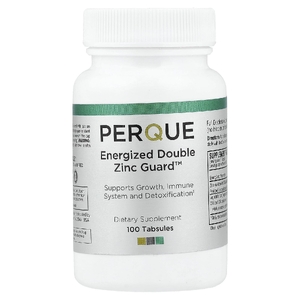 PERQUE, Energized Double Zinc Guard™, 100 таблеток