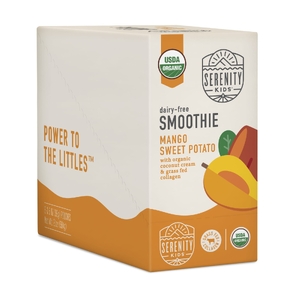 Serenity Kids, смузи без молочных продуктов с коллагеном, для детей от 6 месяцев, специи из сладкого картофеля, 6 пакетиков, 99 г (3,5 унции) каждый