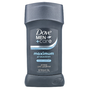 Dove, Men + Care, антиперспирант с максимальной защитой, Clean Comfort, 74 г (2,6 унции)