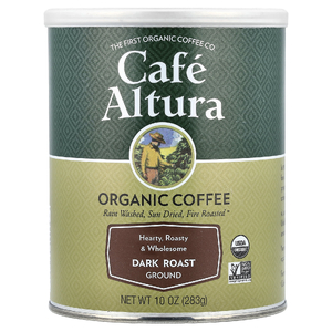 Cafe Altura, органический кофе, молотый, темная обжарка, 283 г (10 унций)