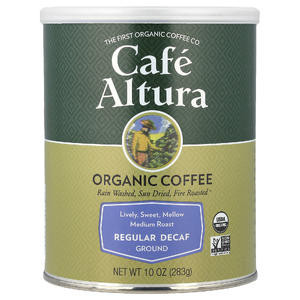 Cafe Altura, органический кофе, молотый, средней обжарки, обычный без кофеина, 283 г (10 унций)