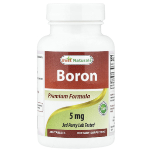 Best Naturals, бор, 5 мг, 240 таблеток