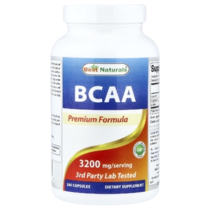 Best Naturals, BCAA, 200 капсул
