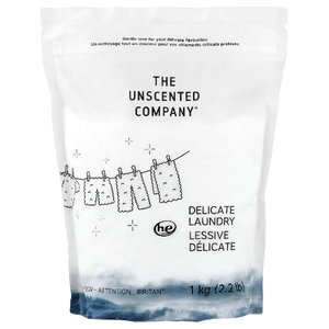 The Unscented Company, средство для деликатной стирки, без отдушек, 1 кг (2,2 фунта)