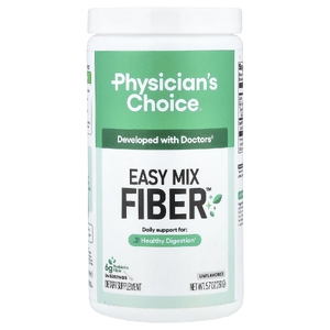Physician's Choice, Easy Mix Fiber™, клетчатка без добавок, 161 г (5,7 унции)