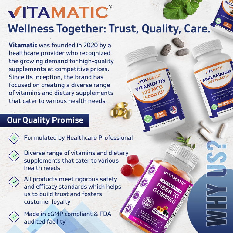 Vitamatic, хром, 1000 мкг, 365 таблеток