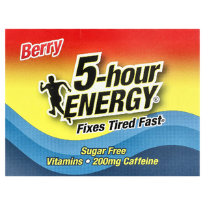 5 hour Energy, обычной силы действия, с ягодным вкусом, 12 флаконов по 57 мл (1,93 жидк. унции)