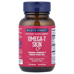 Wiley's Finest, Omega-7 Skin, 30 капсул