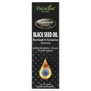 Paradise Herbs, Масло семян чёрного тёма ThymoQuin®  премиального качества, 30 мл