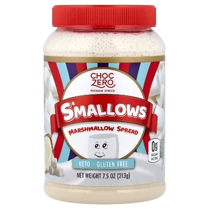 ChocZero, S'Mallow, зефирный спред, 213 г (7,5 унции)