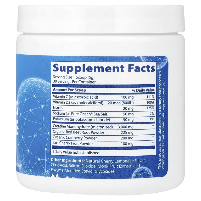 MRM Nutrition, креатин для женщин, вишневый лаймад, 150 г (5,29 унции)