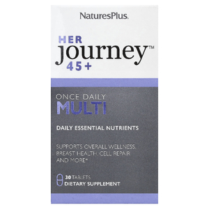 NaturesPlus, Her Journey™ 45+, мультивитамины для приема один раз в день, 30 таблеток