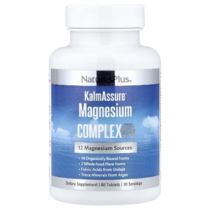 NaturesPlus, KalmAssure, комплекс магния, 12, 60 таблеток
