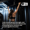 GAINS, растворимый моногидрат креатина, голубая малина, 231 г (8,14 унции)