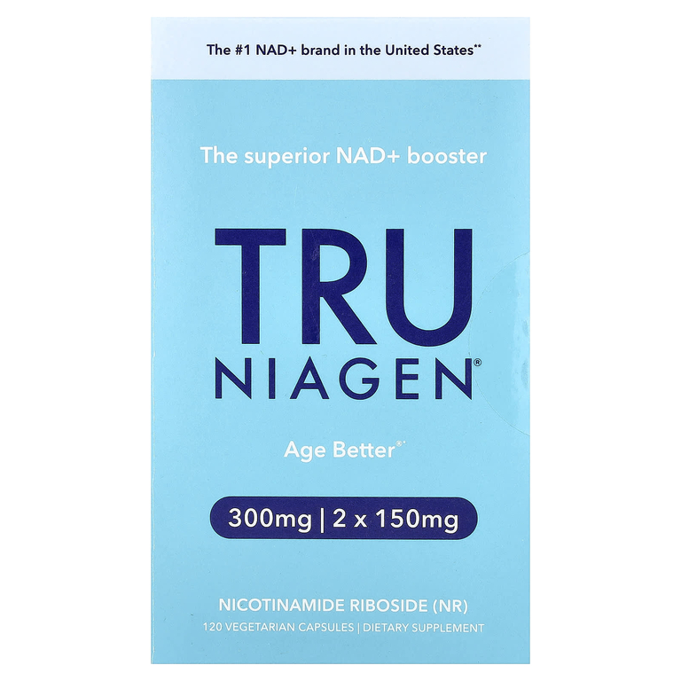 Tru Niagen, Age Better®, 120 вегетарианских капсул (150 мг в 1 капсуле)