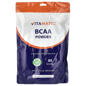 Vitamatic, BCAA в порошке, 500 г (17,6 унции)