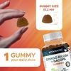 Vitamatic, жевательные таблетки с гинкго билоба и бакопой, натуральный персиковый вкус, 60 жевательных таблеток