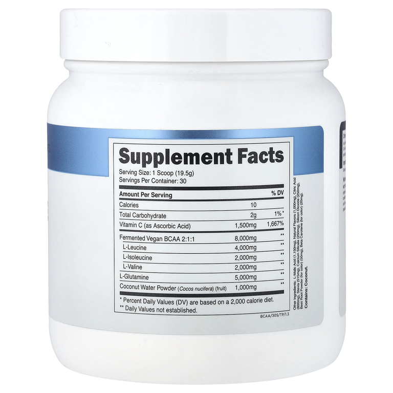 Transparent Labs, Core Series, BCAA и глутамин, тропический перфоратор, 585 г