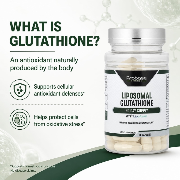 Probase Nutrition, Липосомальный глутатион`` 60 капсул