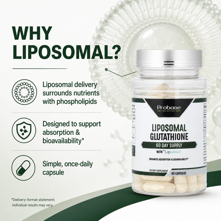 Probase Nutrition, Липосомальный глутатион`` 60 капсул