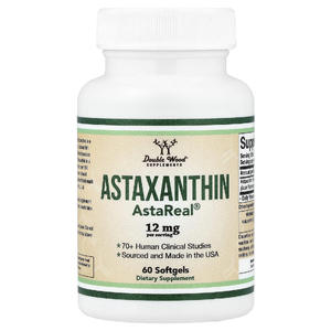 Double Wood Supplements, астаксантин AstaReal®, 12 мг, 60 капсул
