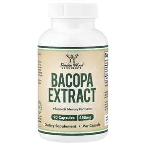 Double Wood Supplements, экстракт бакопы, 450 мг, 90 капсул