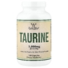 Double Wood Supplements, таурин, 180 капсул (500 мг в 1 капсуле)