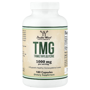Double Wood Supplements, ТМГ, 180 капсул (500 мг в 1 капсуле)